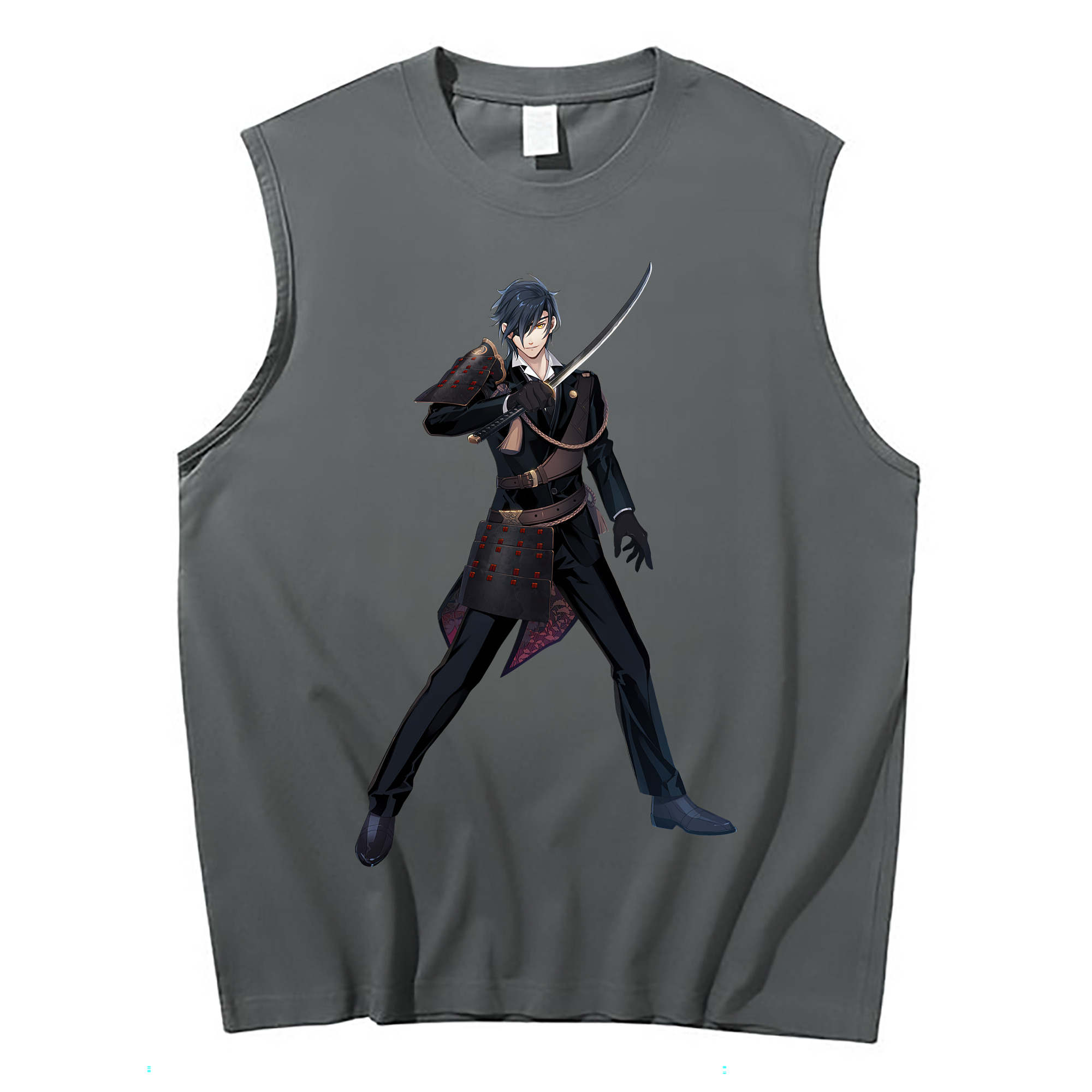 （画像用） 刀剣乱舞 Touken Ranbu コットン100％タンクトップ（フロントプリント）